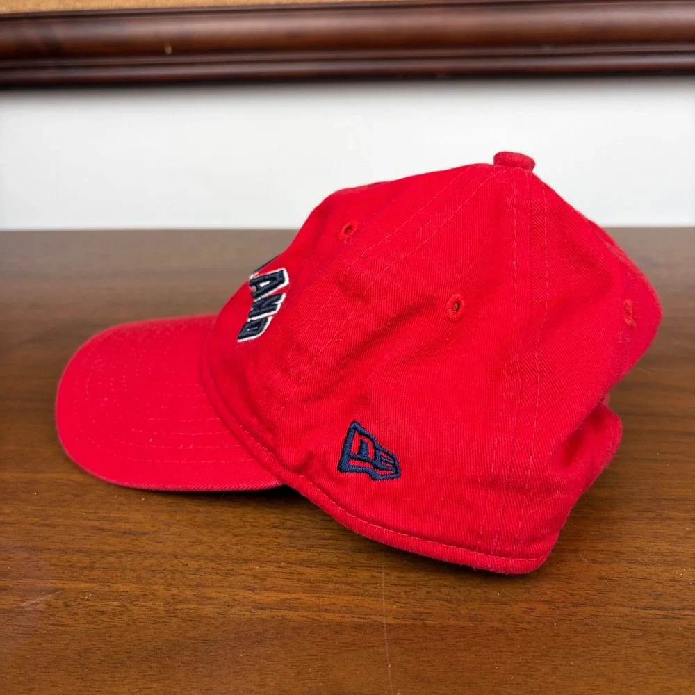 New Era Hat Child One Size Cleveland MLB Baseball‎ Red Adjustable Snapback